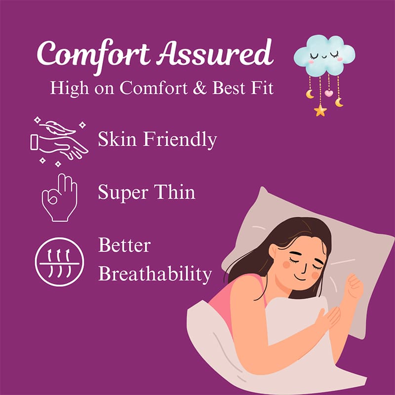 FLOH Anti-Bacterial Sanitary Pads XXL (50 Pads) - View 3