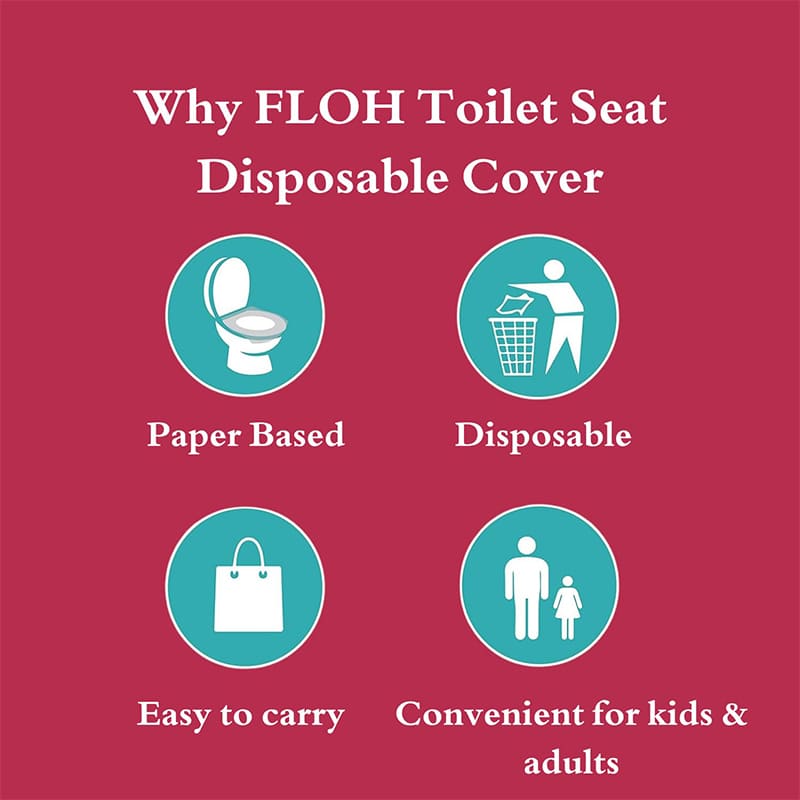 FLOH Disposable Toilet Seat Covers - View 3