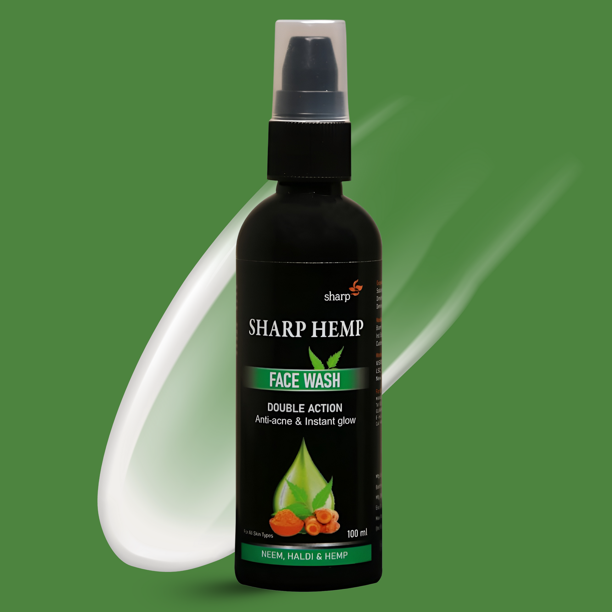 SHARP Hemp Face Wash (100ml)