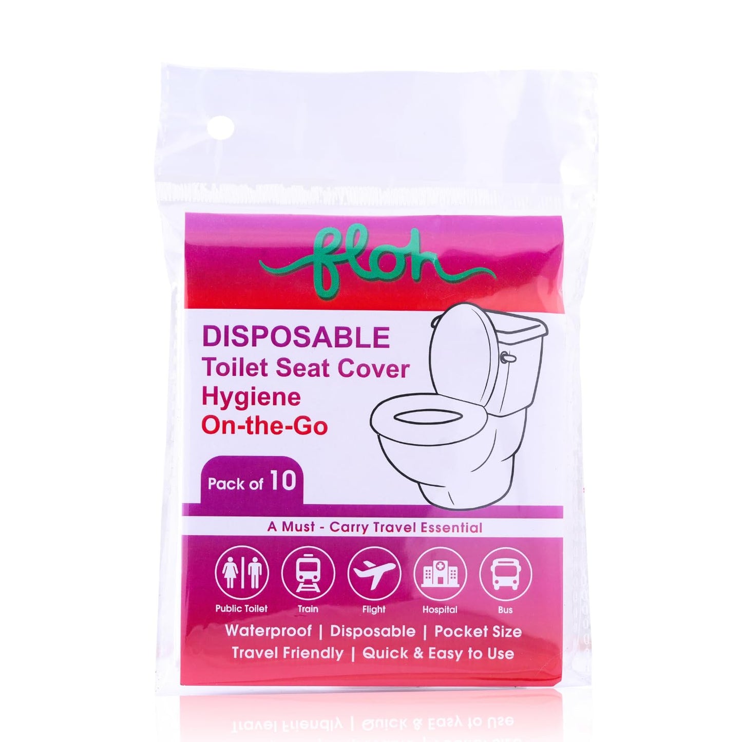 FLOH Disposable Toilet Seat Covers