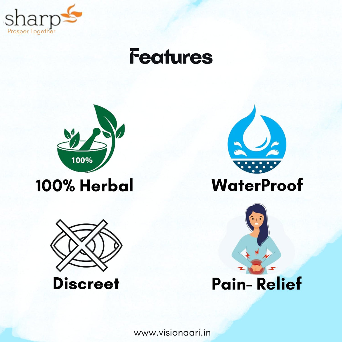 Period Pain Relief Patches | Cramp-Free in Minutes - FLOH