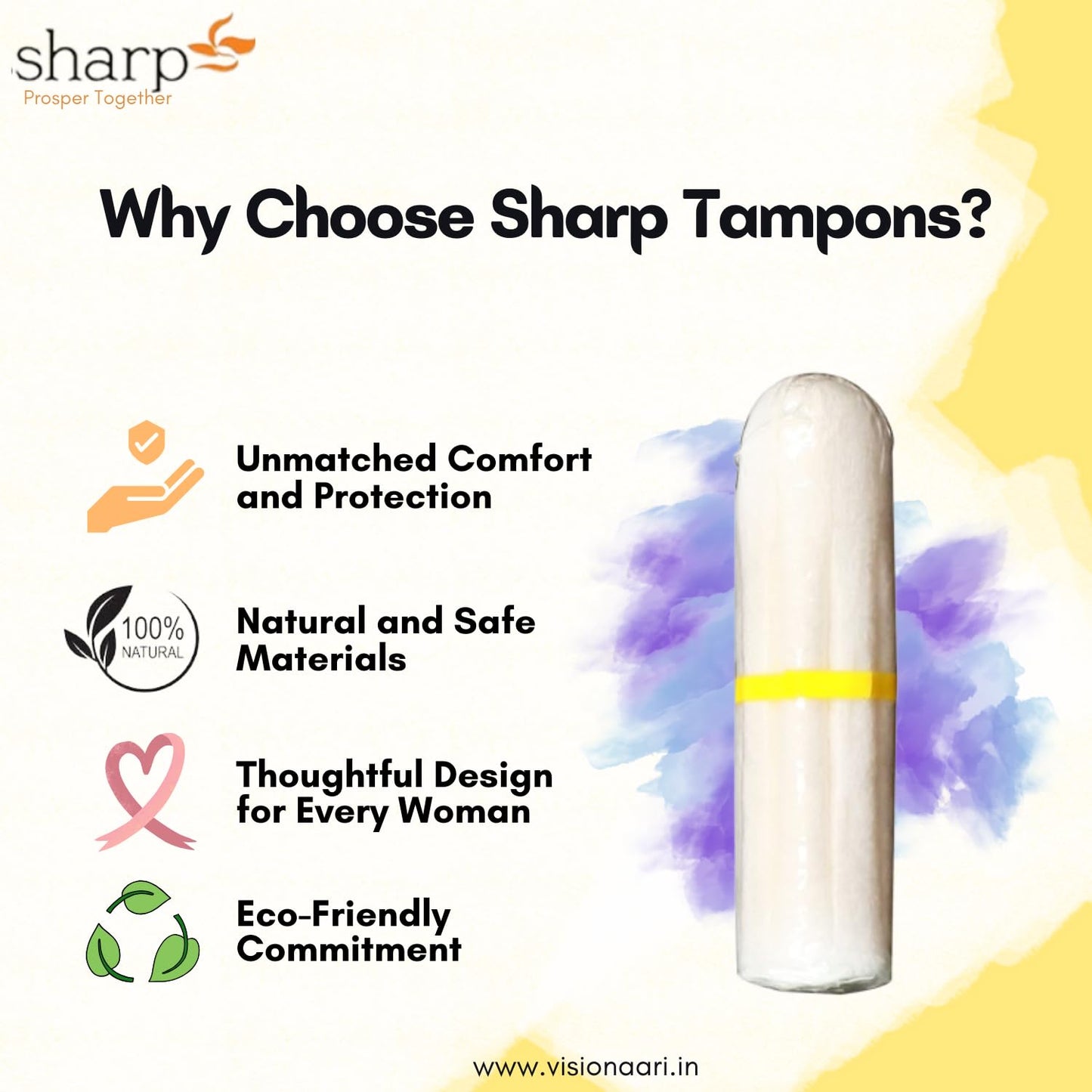 FLOH FDA Approved Regular Tampons For Women