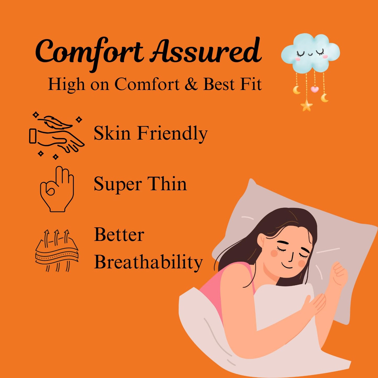 FLOH Anti-Bacterial Sanitary Pads XL (50 Pads)