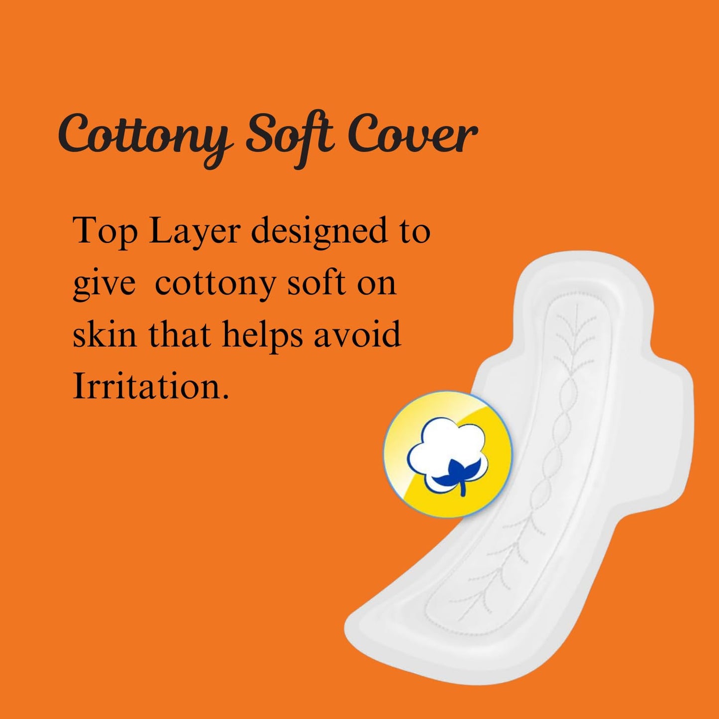 FLOH Anti-Bacterial Sanitary Pads XL (50 Pads)