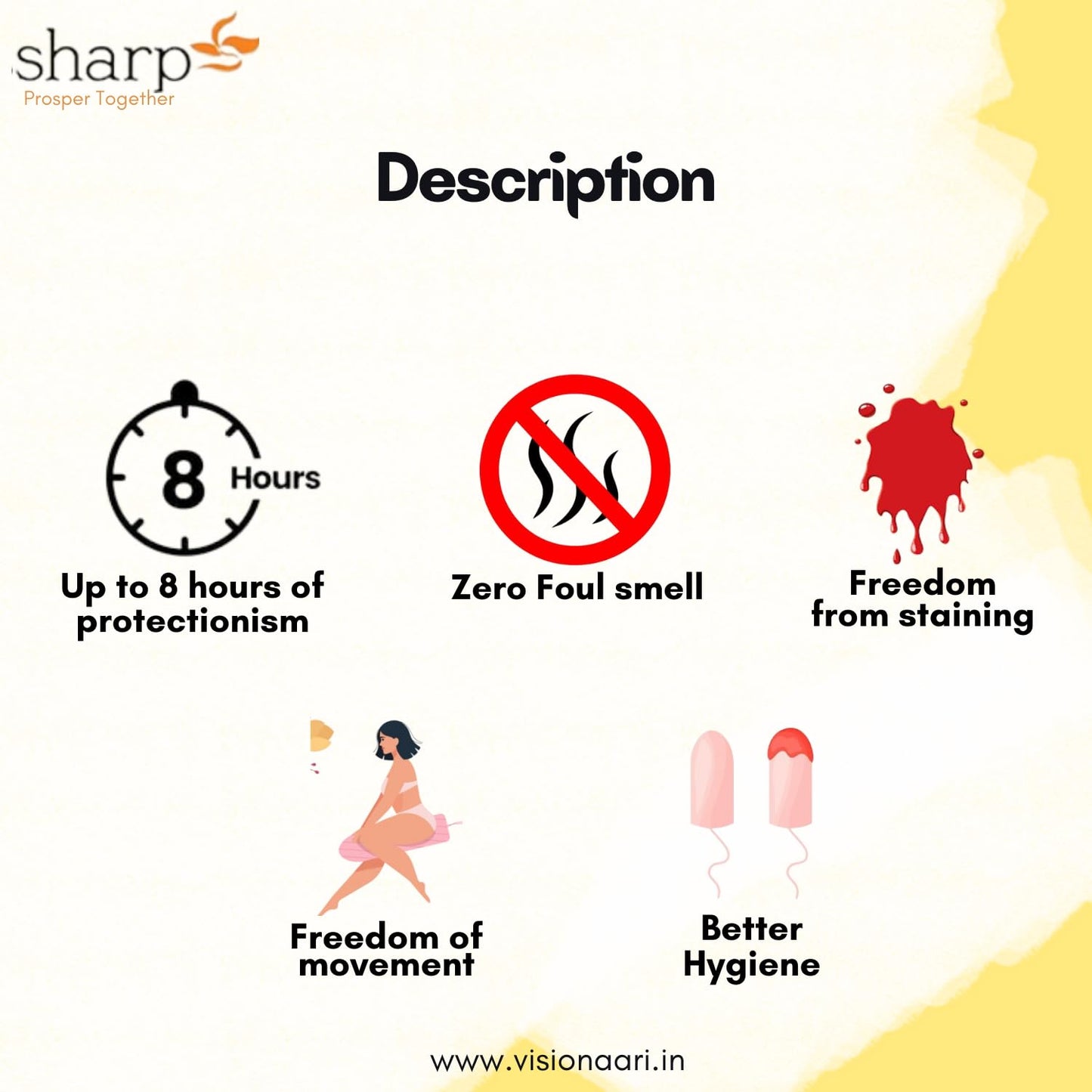 FLOH FDA Approved Regular Tampons For Women