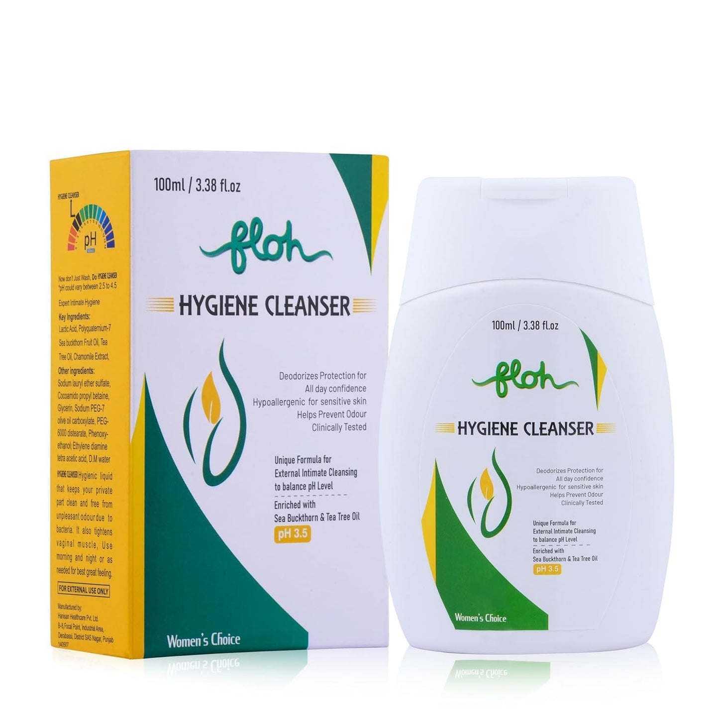 FLOH Intimate Hygiene Cleanser (100ml)
