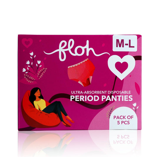 FLOH Period Panty For Girls & Women (5 Pcs)
