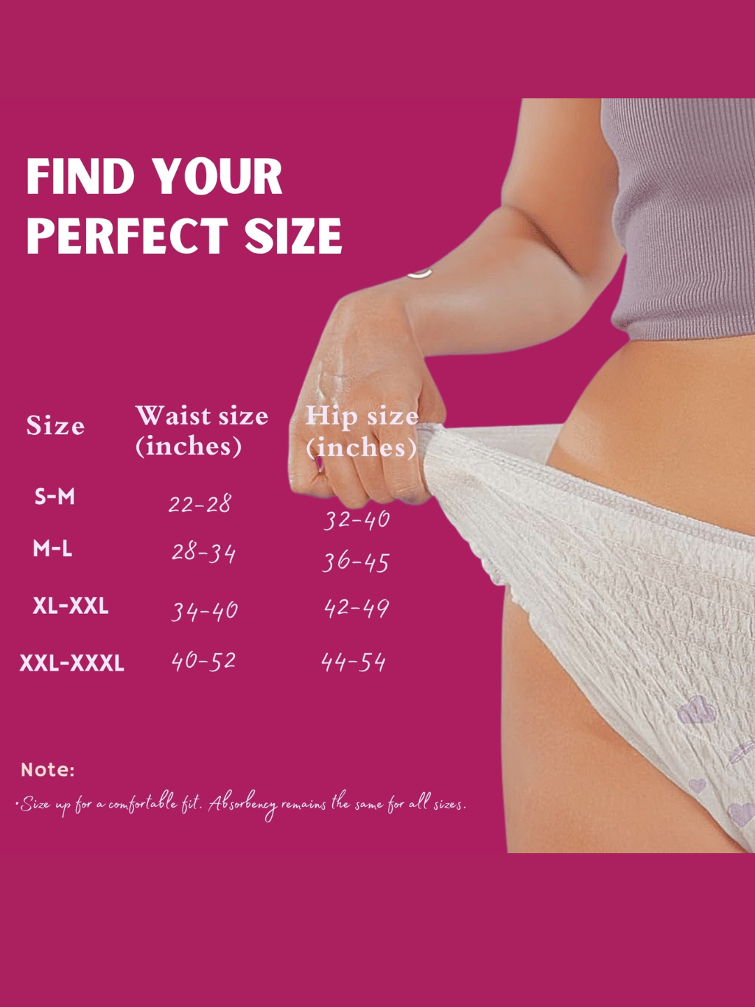 FLOH Period Panty For Girls & Women (5 Pcs)